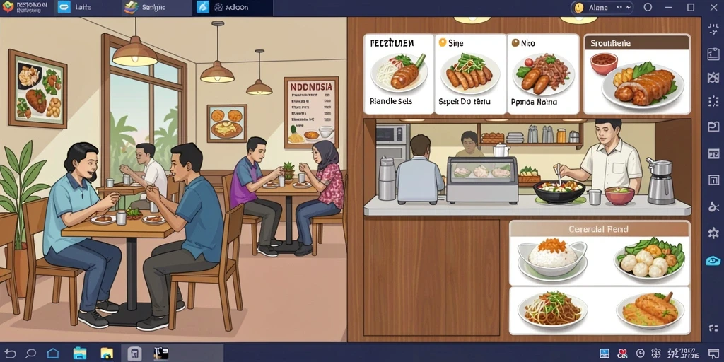 Tangkapan layar menampilkan antarmuka permainan yang menarik.