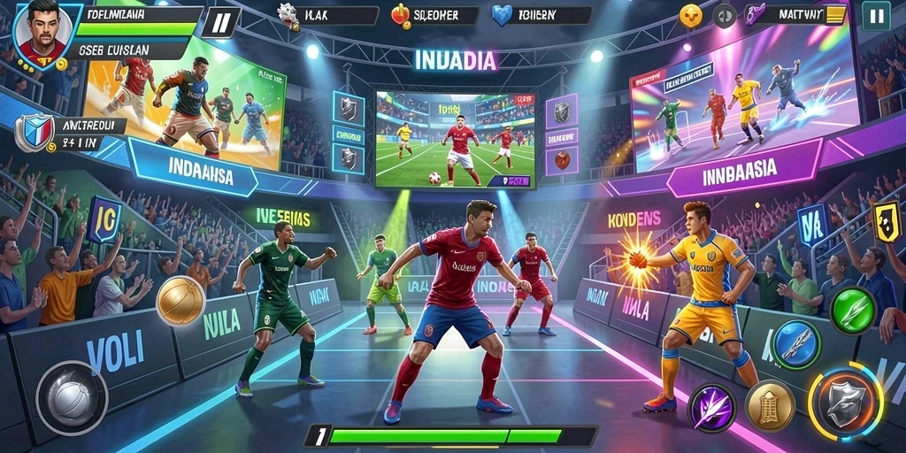 Tampilan antarmuka utama yang menarik dan mudah digunakan.