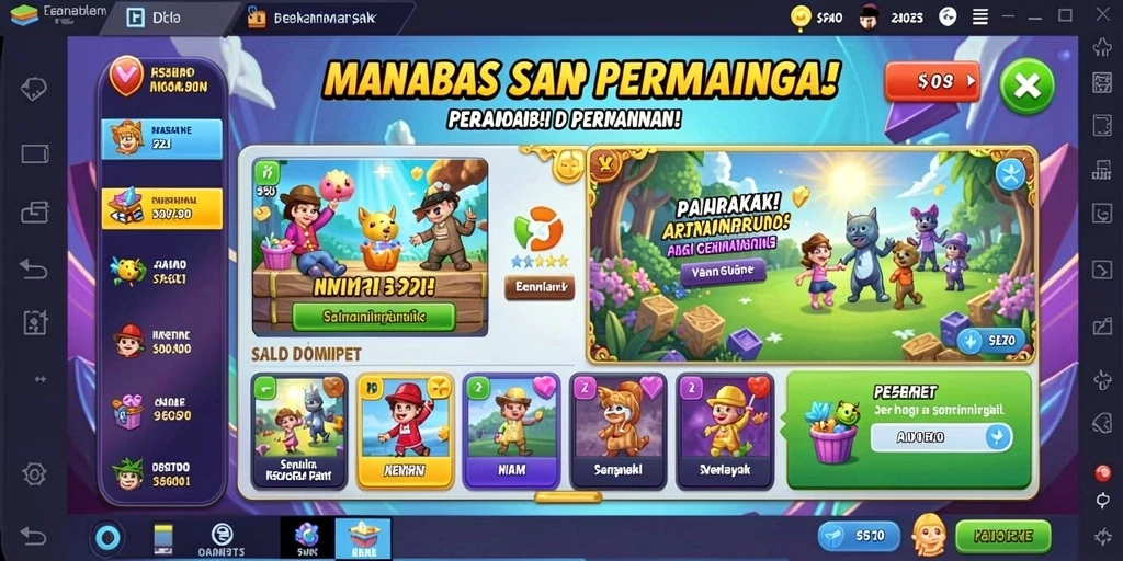 Tampilan antarmuka yang menarik dan ramah pengguna.
