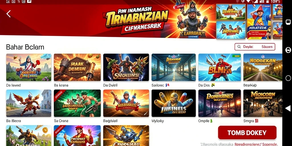 Tampilan antarmuka yang modern dan user-friendly.