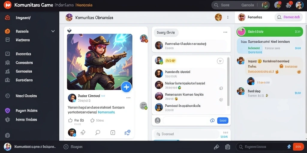 Tampak grafis dunia fantasi yang menawan.