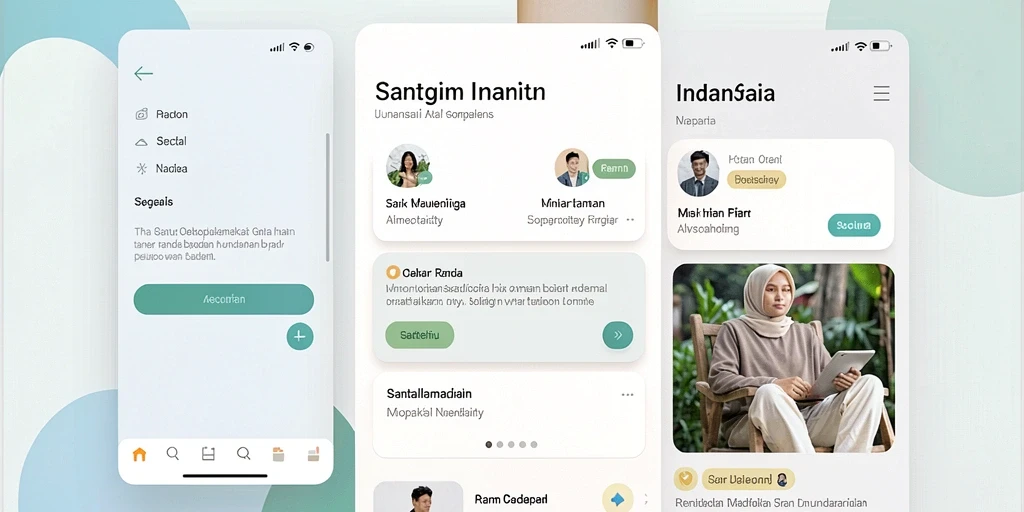 Tampilan antarmuka yang sederhana dan mudah dipahami.