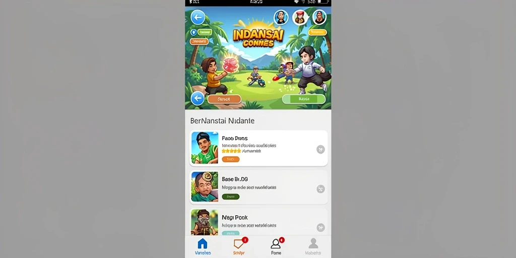 Screenshot menampilkan aksi seru dalam permainan.