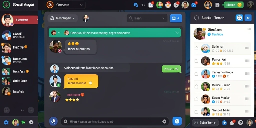 Tampilan antarmuka yang intuitif dan menarik.
