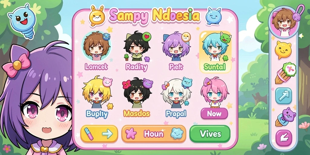 Tampilan antarmuka utama JKT8 yang menarik.
