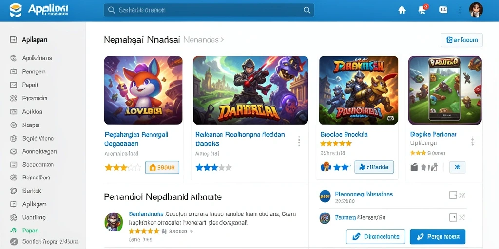Screenshot menunjukkan antarmuka permainan K3K3 yang menarik.