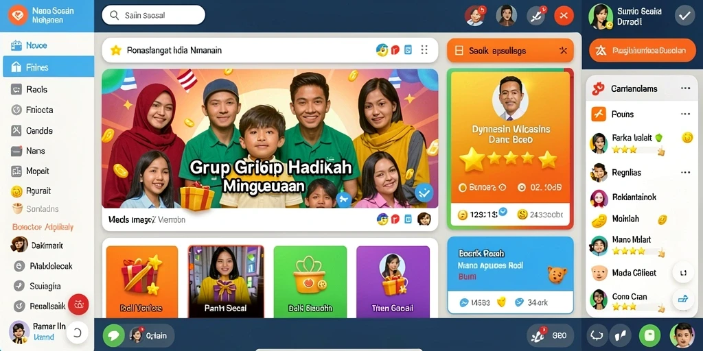 Tampilan awal yang menarik dan mengesankan.