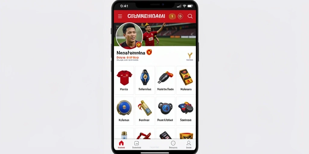 Tampilan antarmuka NAGITABET yang menarik.