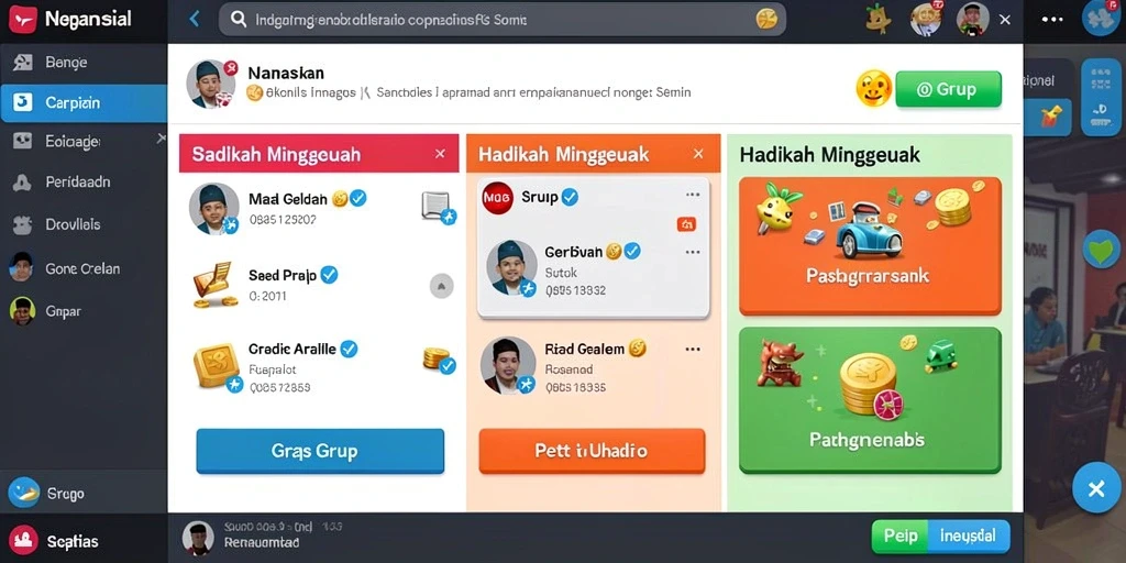 Tampilan antarmuka aplikasi PESIAR88 yang menarik.