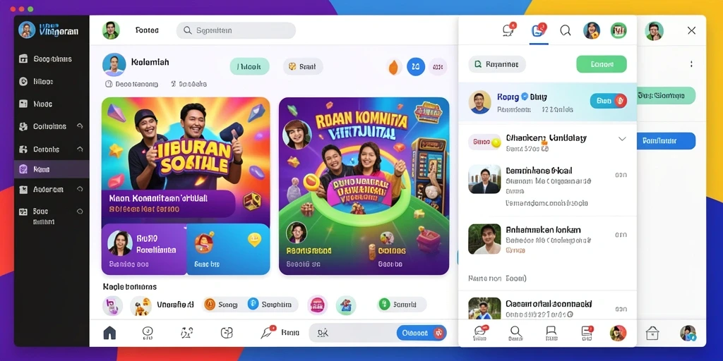 Tampilan grafis yang menawan dan menarik.
