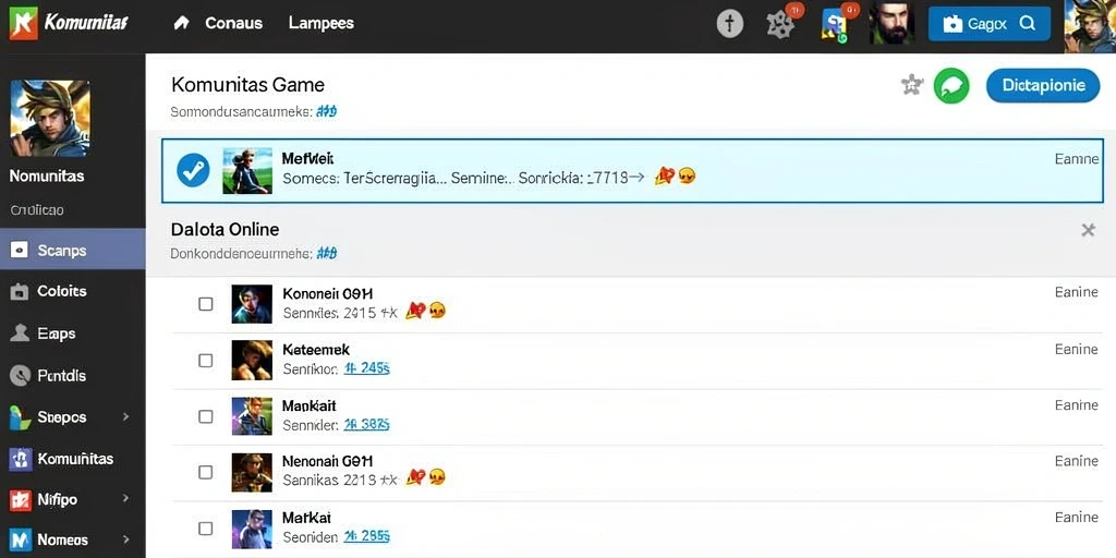 Tampilan antarmuka yang interaktif dan mudah digunakan.