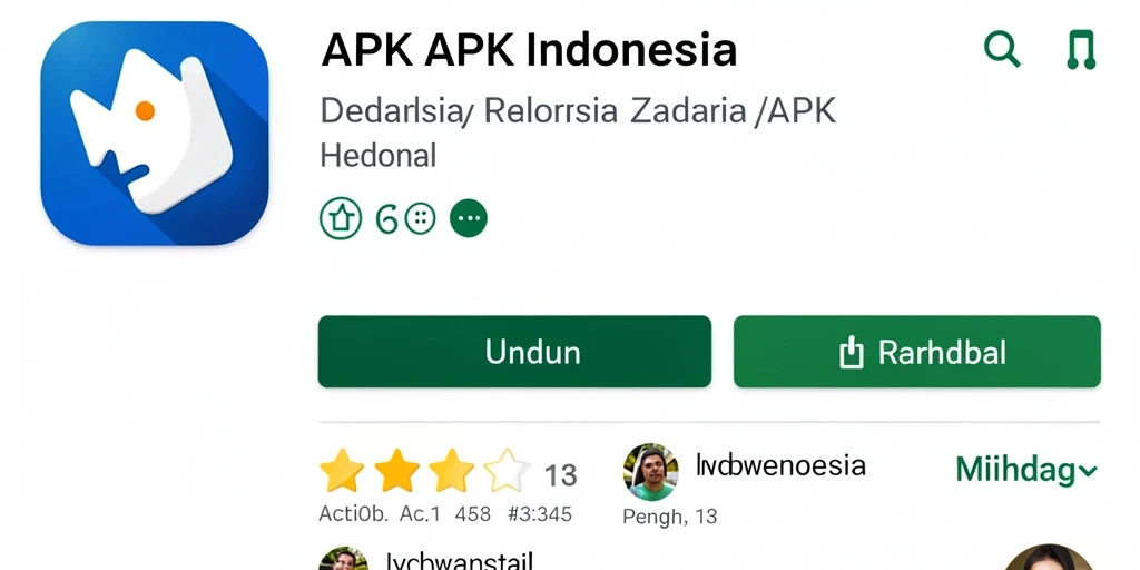 Tampilan menu utama yang menarik dan mudah dinavigasi.